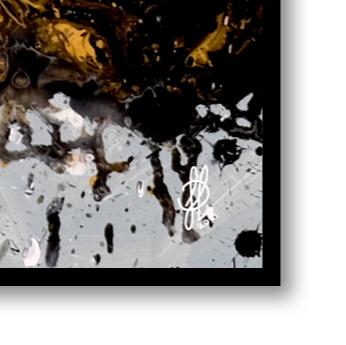 Canvas print: "Wild Light Greyn"