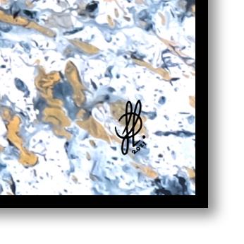 Canvas print: "Wild Corals" (Rectangle)