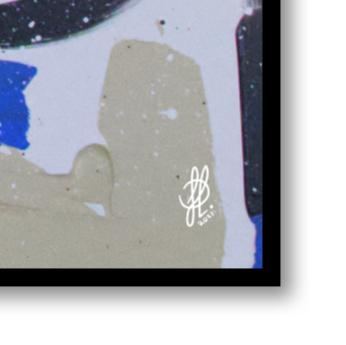 Canvas print: "Orange Party"