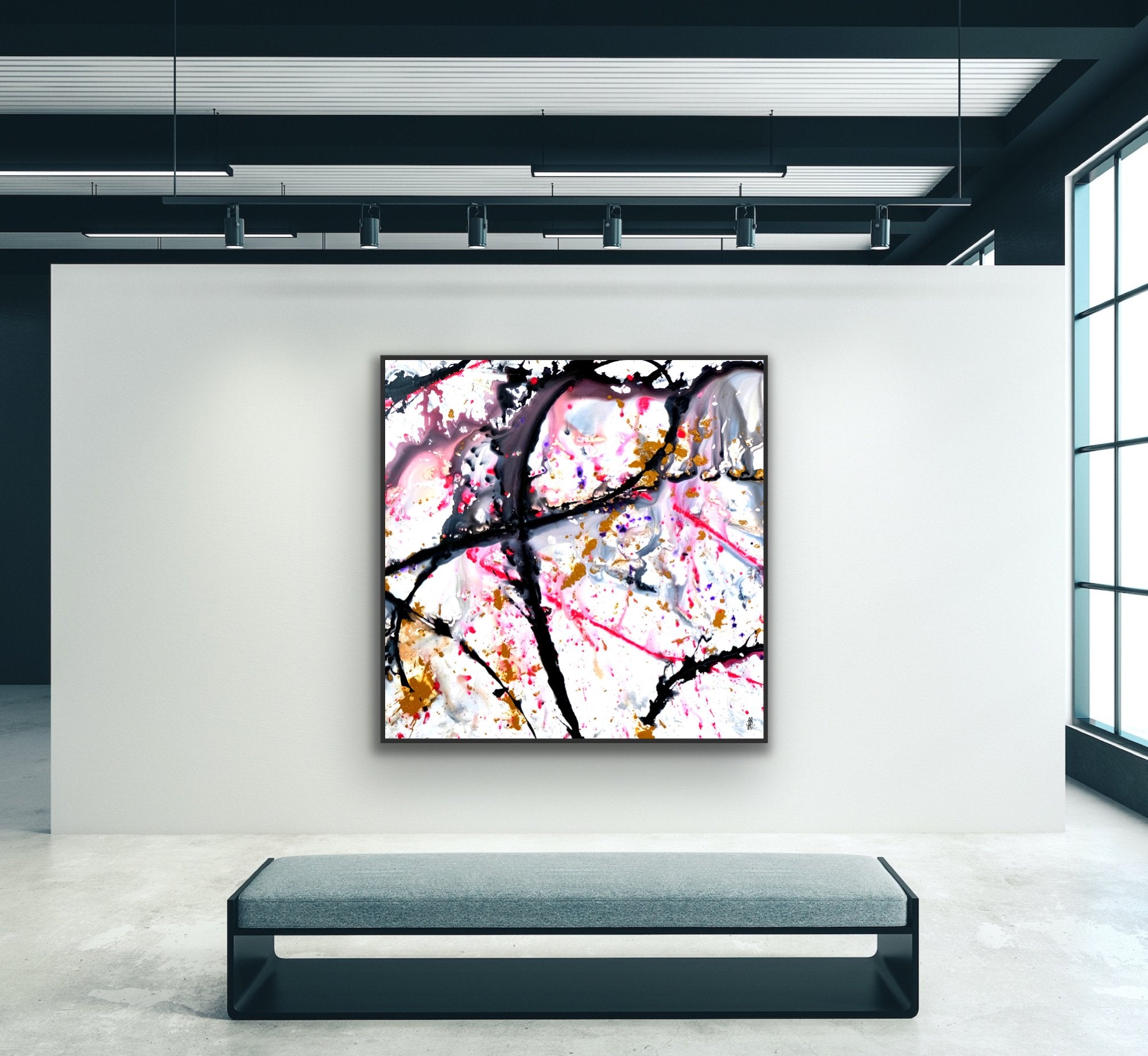 Canvas print: "Take Care"