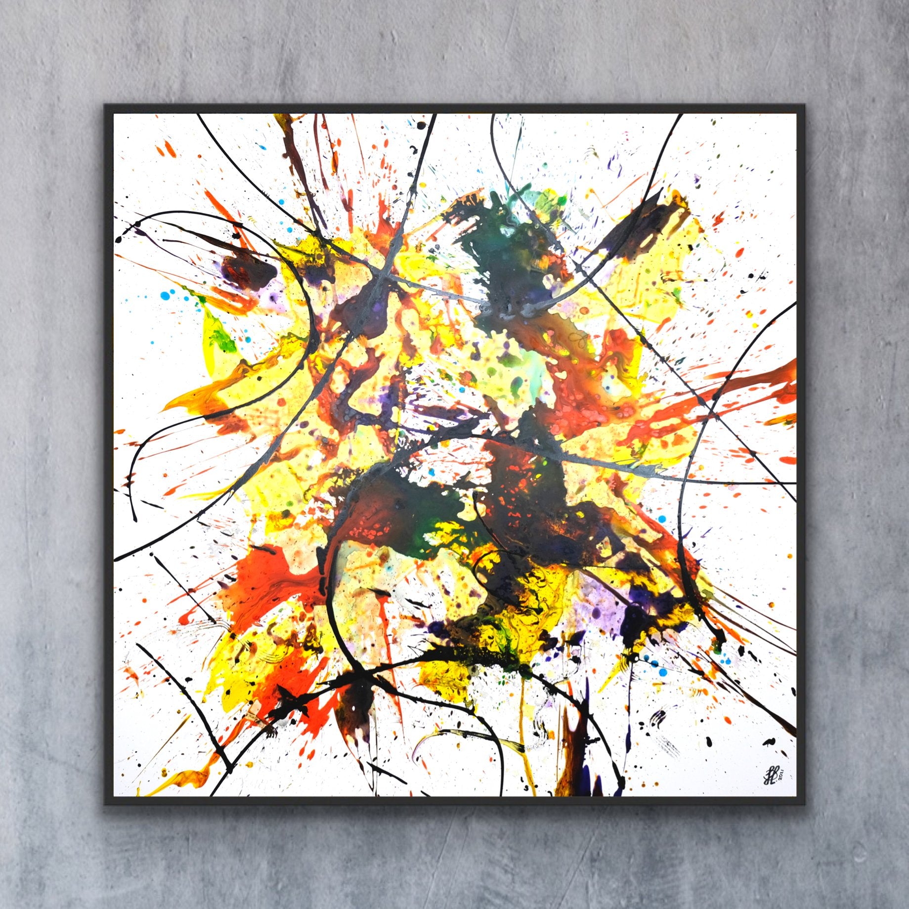 Canvas print: "Splash #3"