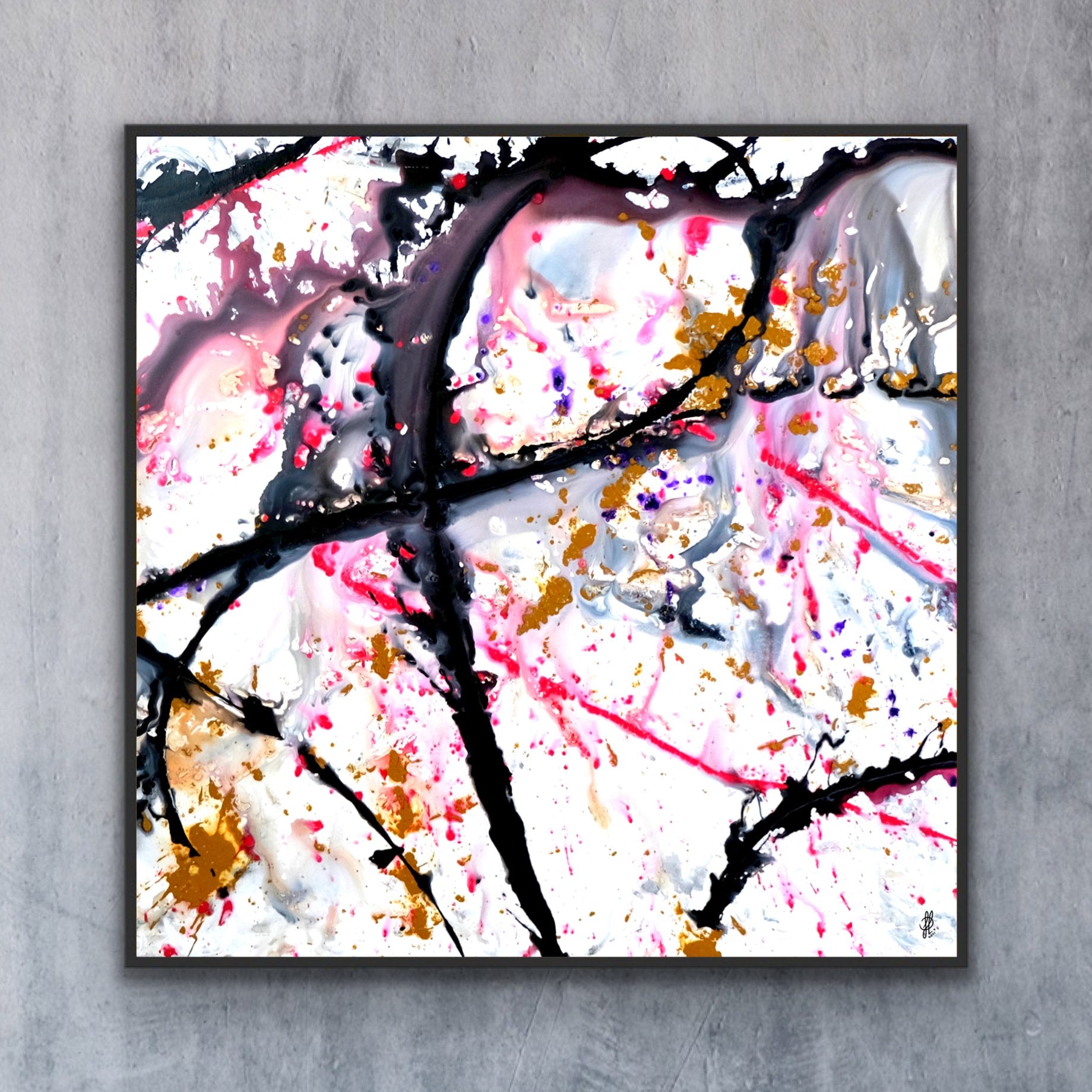 Canvas print: "Take Care"