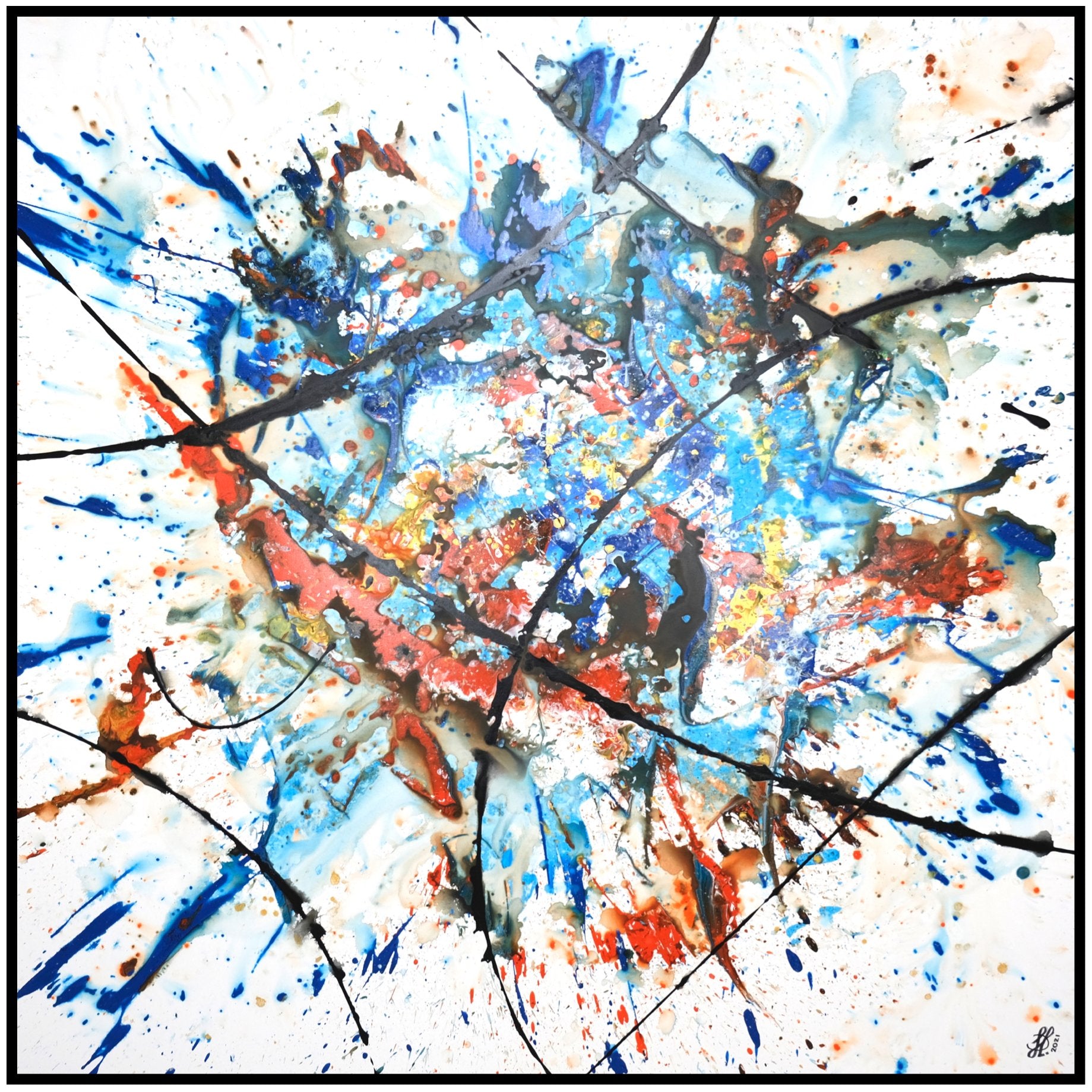 Canvas print: "Splash #2"