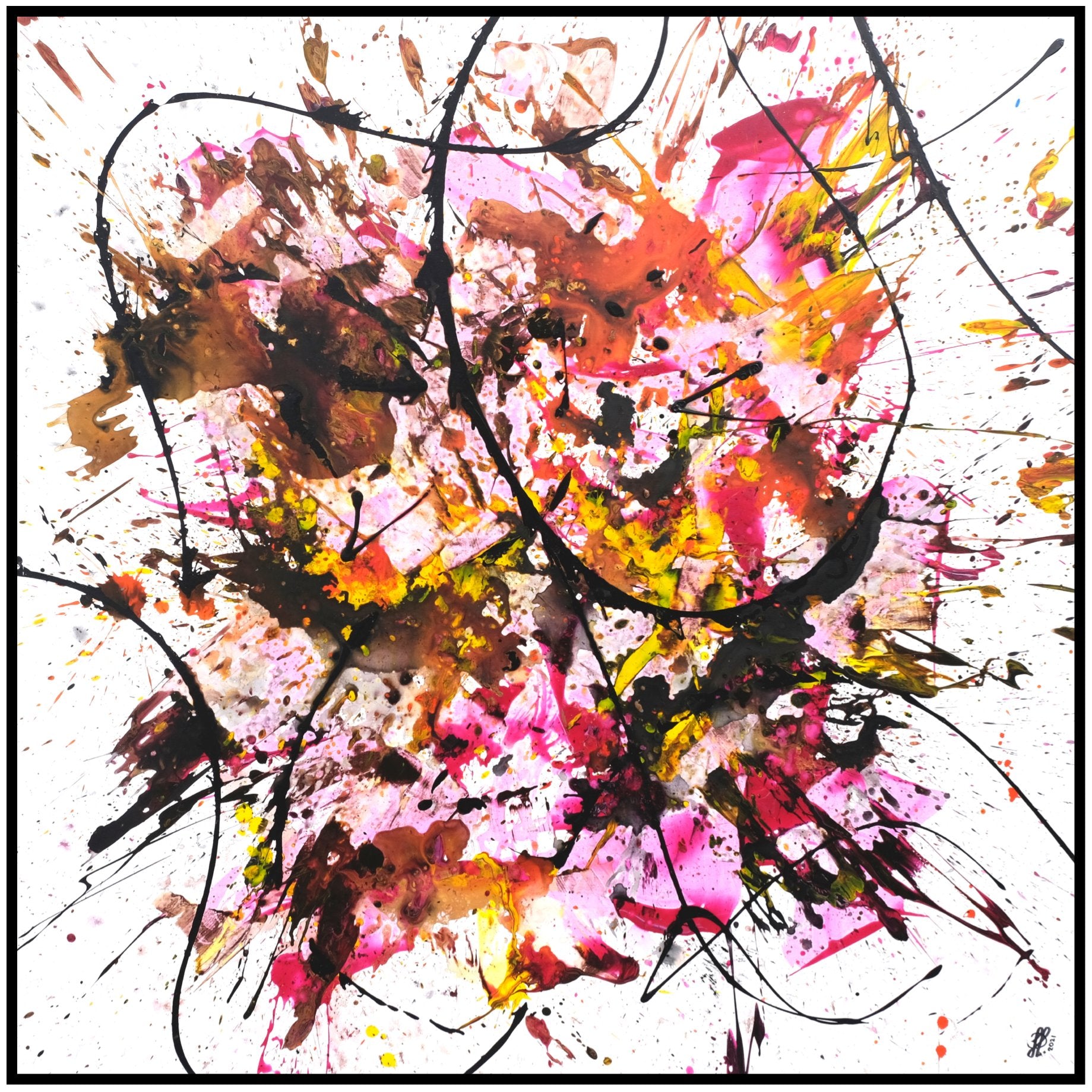 Canvas print: "Splash #4"