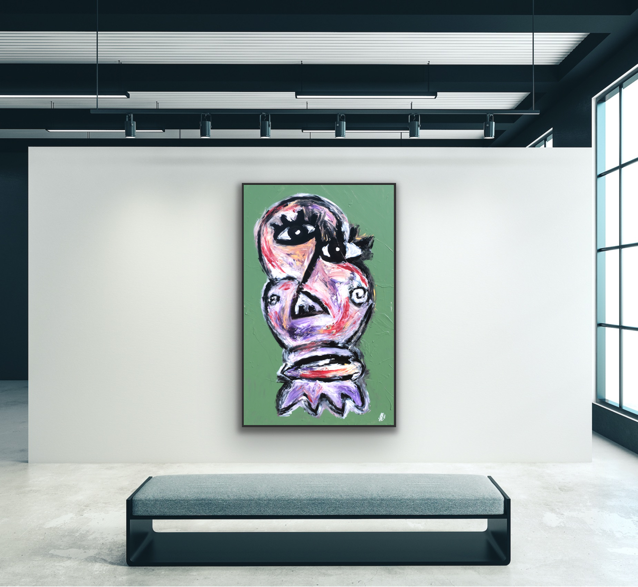 Canvas print: "Troels" (Rectangle)