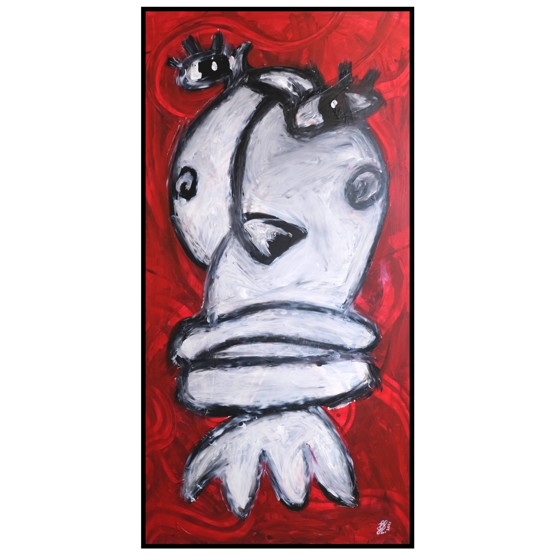 Canvas print: "Benny" (Rectangle)