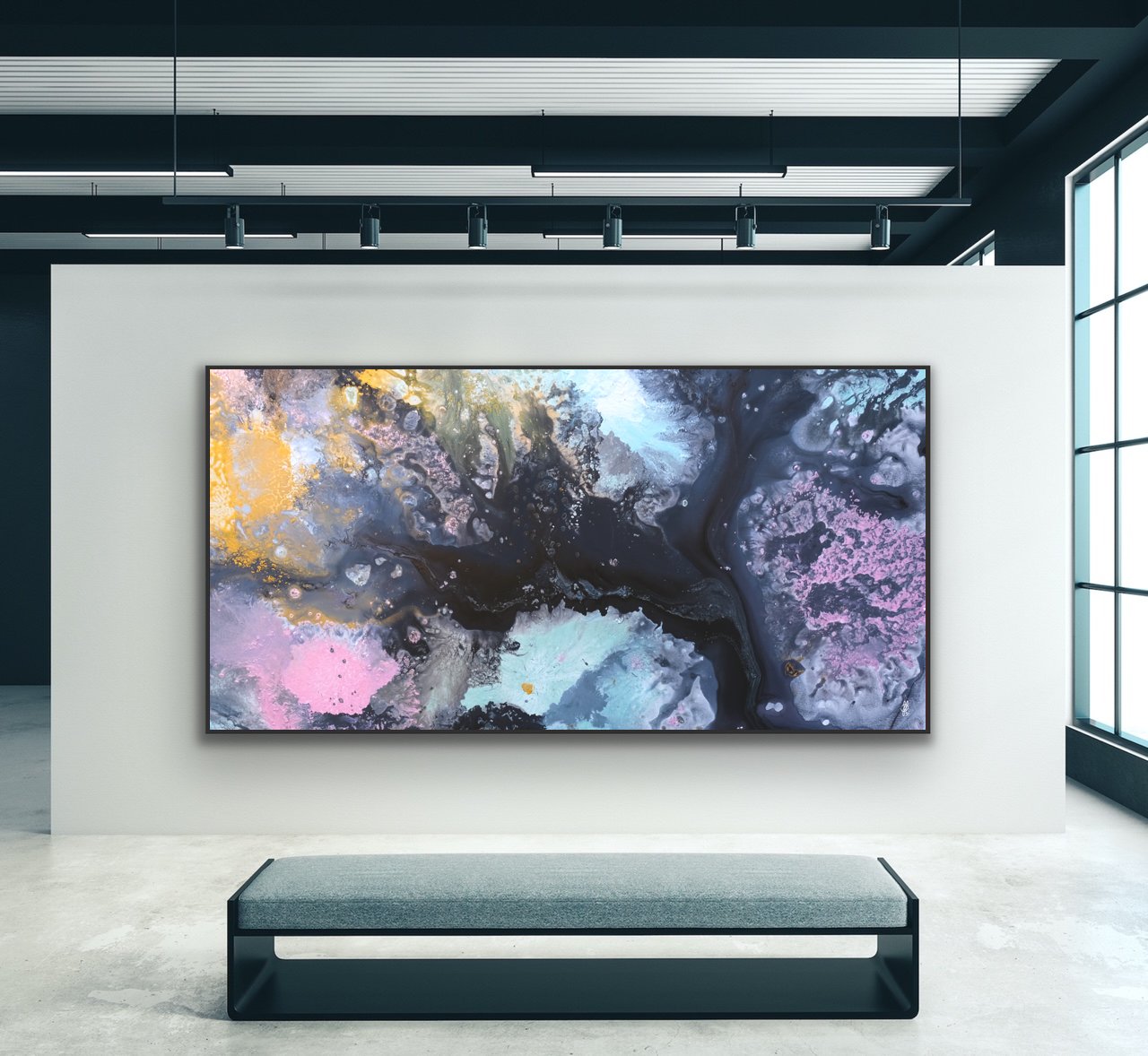 Canvas print: "Wild Island" (Rectangle)