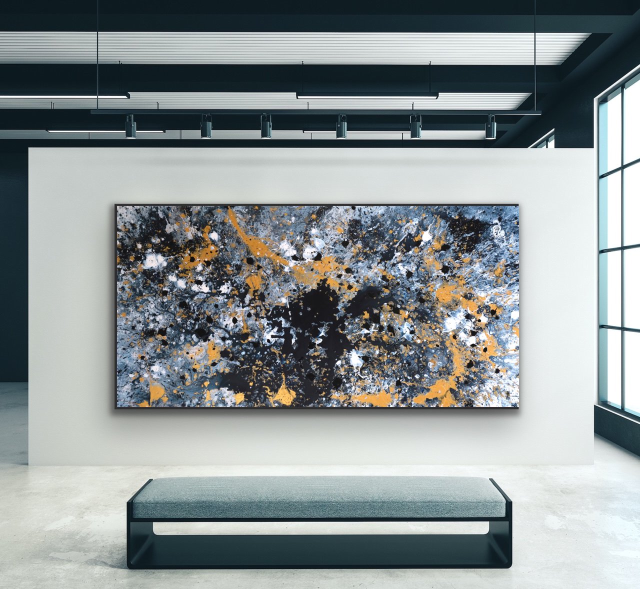 Canvas print: "Wild Corals" (Rectangle)