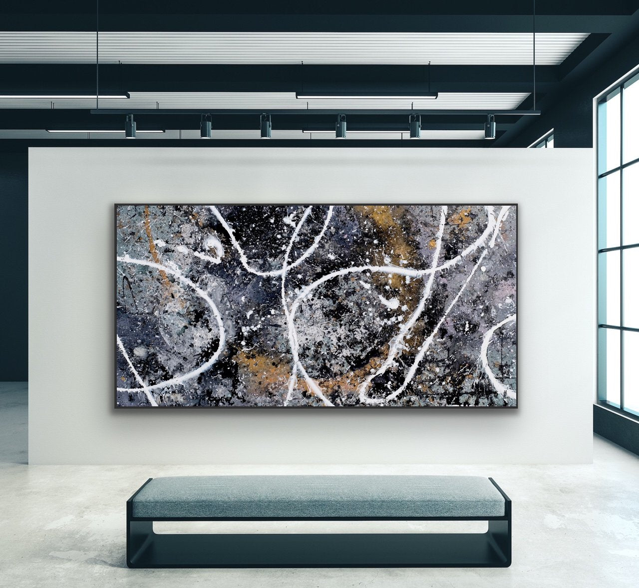 Canvas print: "Shortcut" (Rectangle)