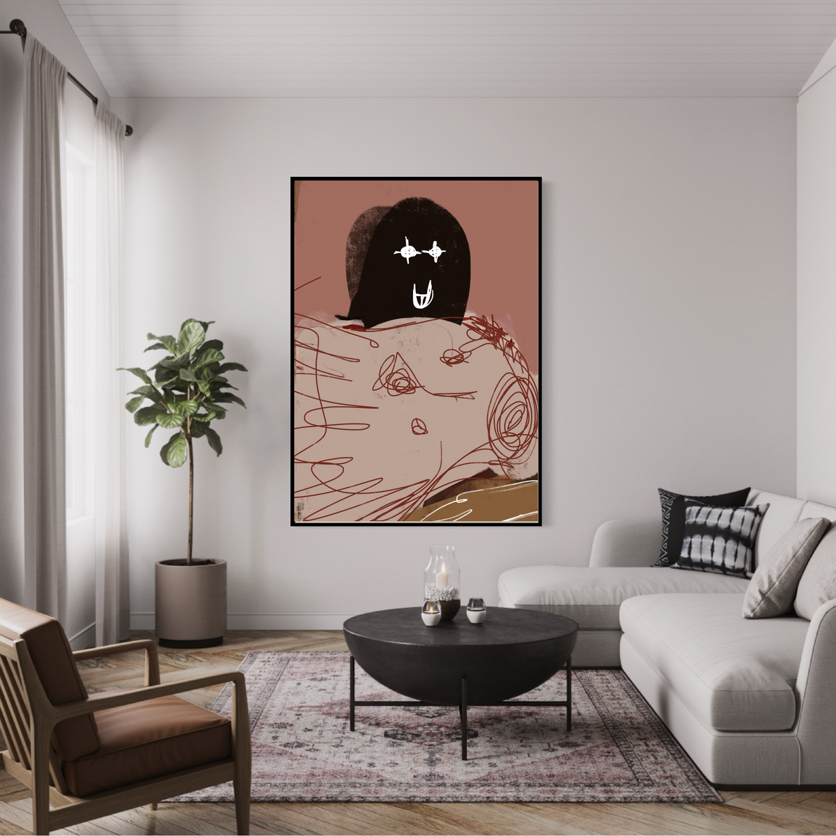 Leinwandbild: „Drunk“