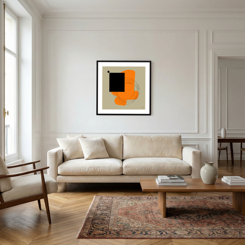 Paper Print: "Life is Boring Without Chaos"