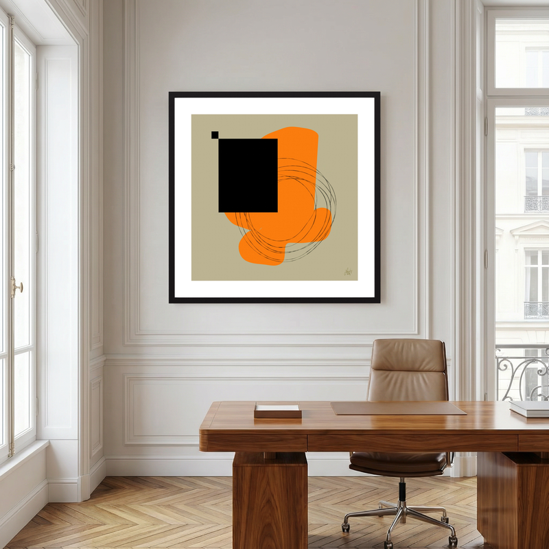 Paper Print: "Life is Boring Without Chaos"