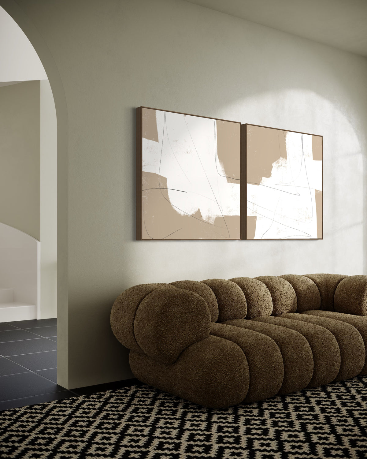 Bilderwand 16 (2 Leinwandbilder) – More Than Simple #2, More Than Simple #3