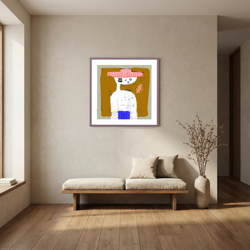Paper Print: "Michael"