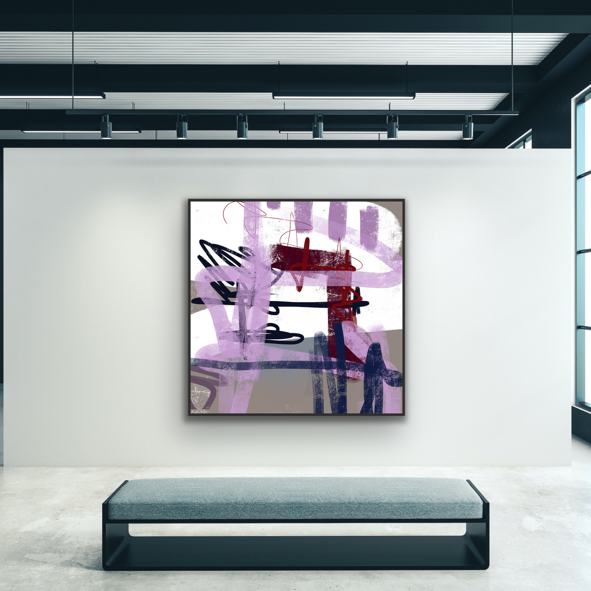 Leinwandbild: „Streety #2“