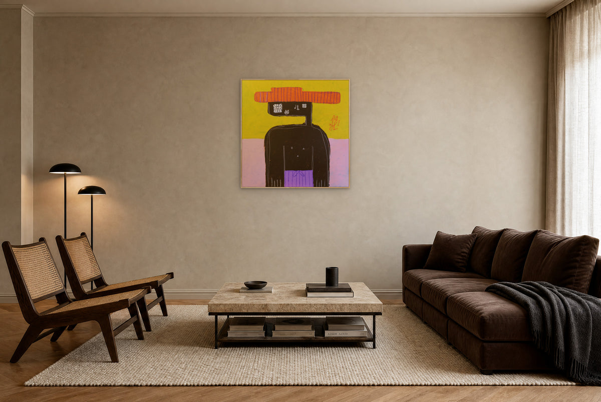 Canvas Print: "Benjamin" (Be Yourself Portrait Collection)