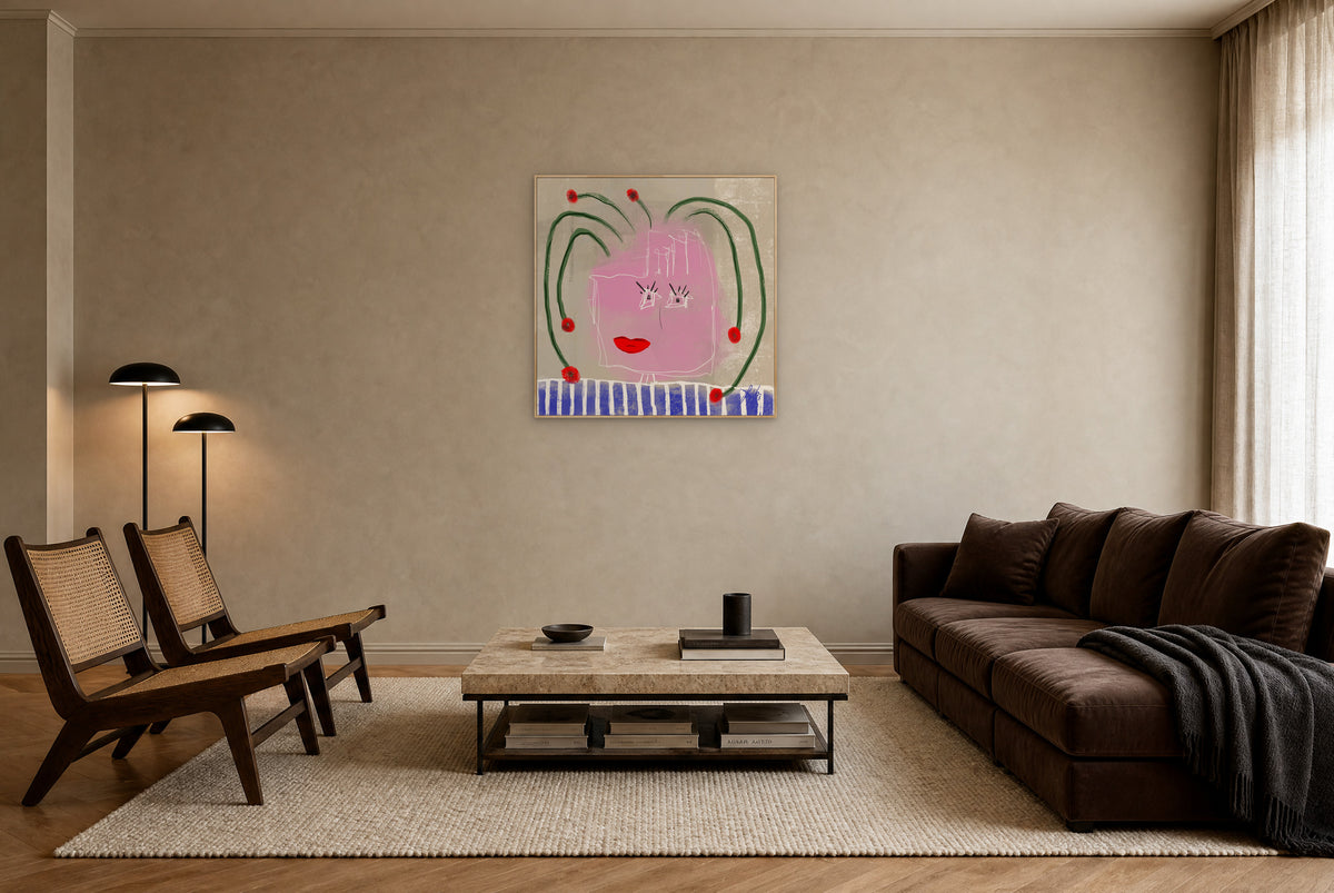 Canvas Print: "Help My Thoughts"