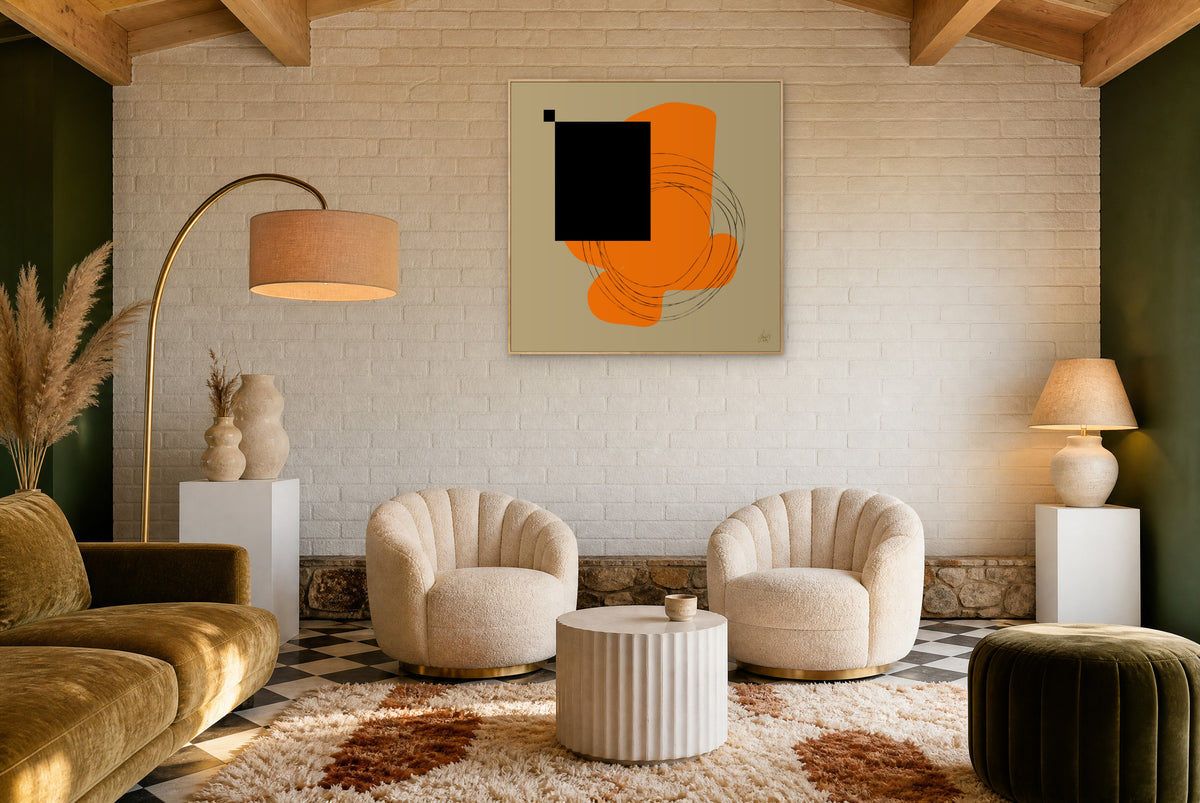 Leinwandbild: „Life Is Boring Without Chaos #1“