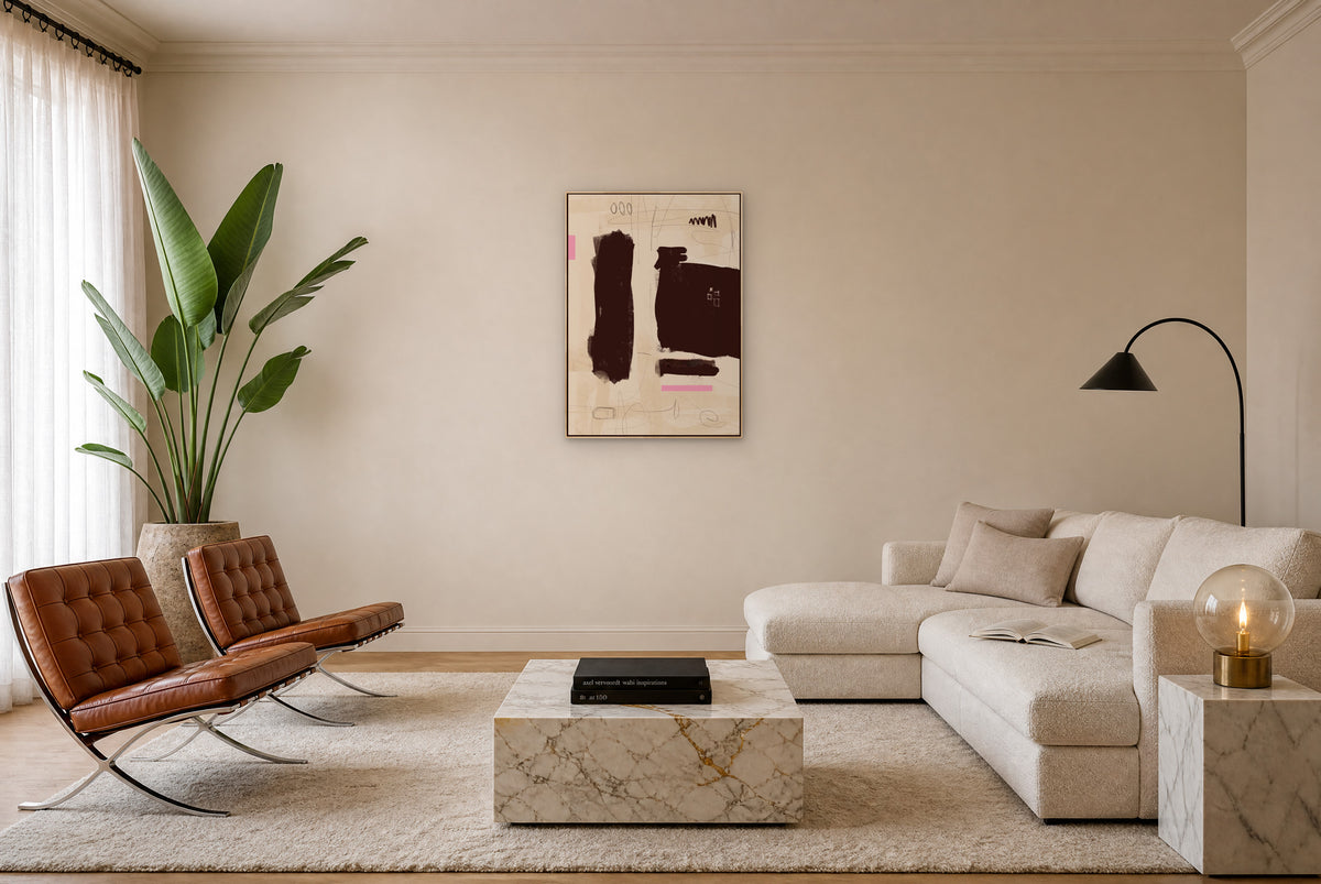 Leinwandbild: „Simple Room #1“
