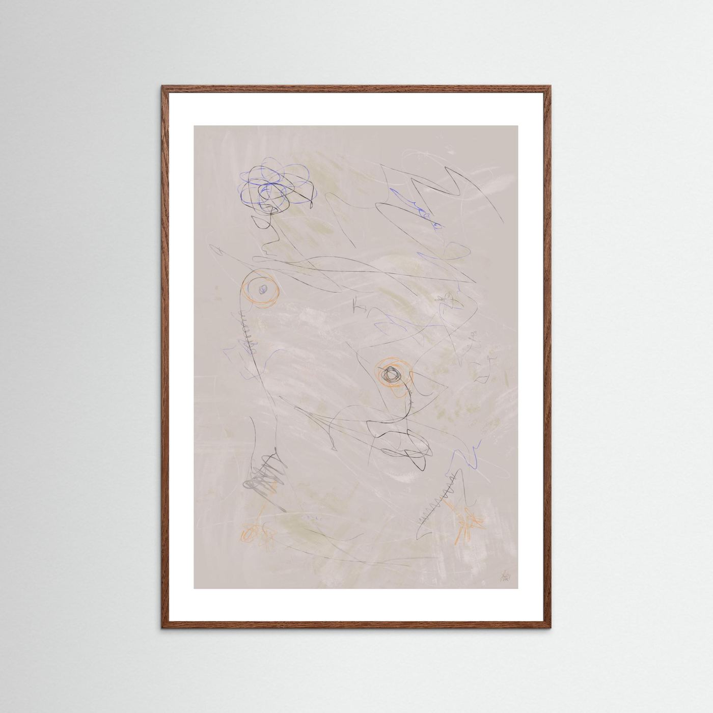Paper Print: "Life Is Boring Without Chaos 3#"