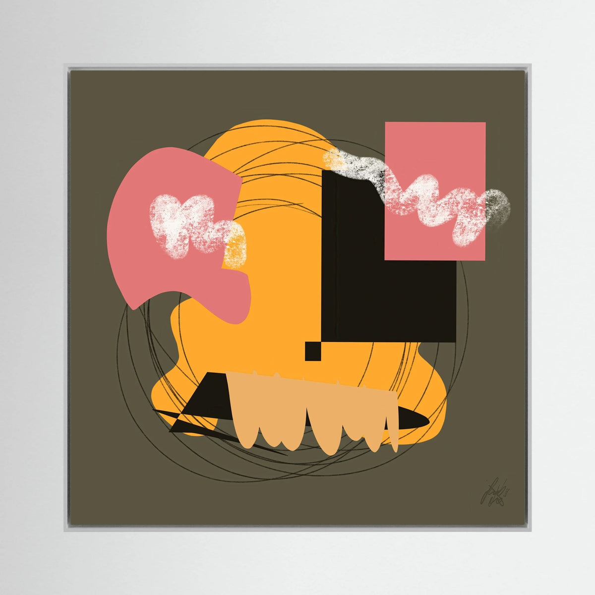Limited Edition (10 pcs only): "WHY" (Colored Frame)