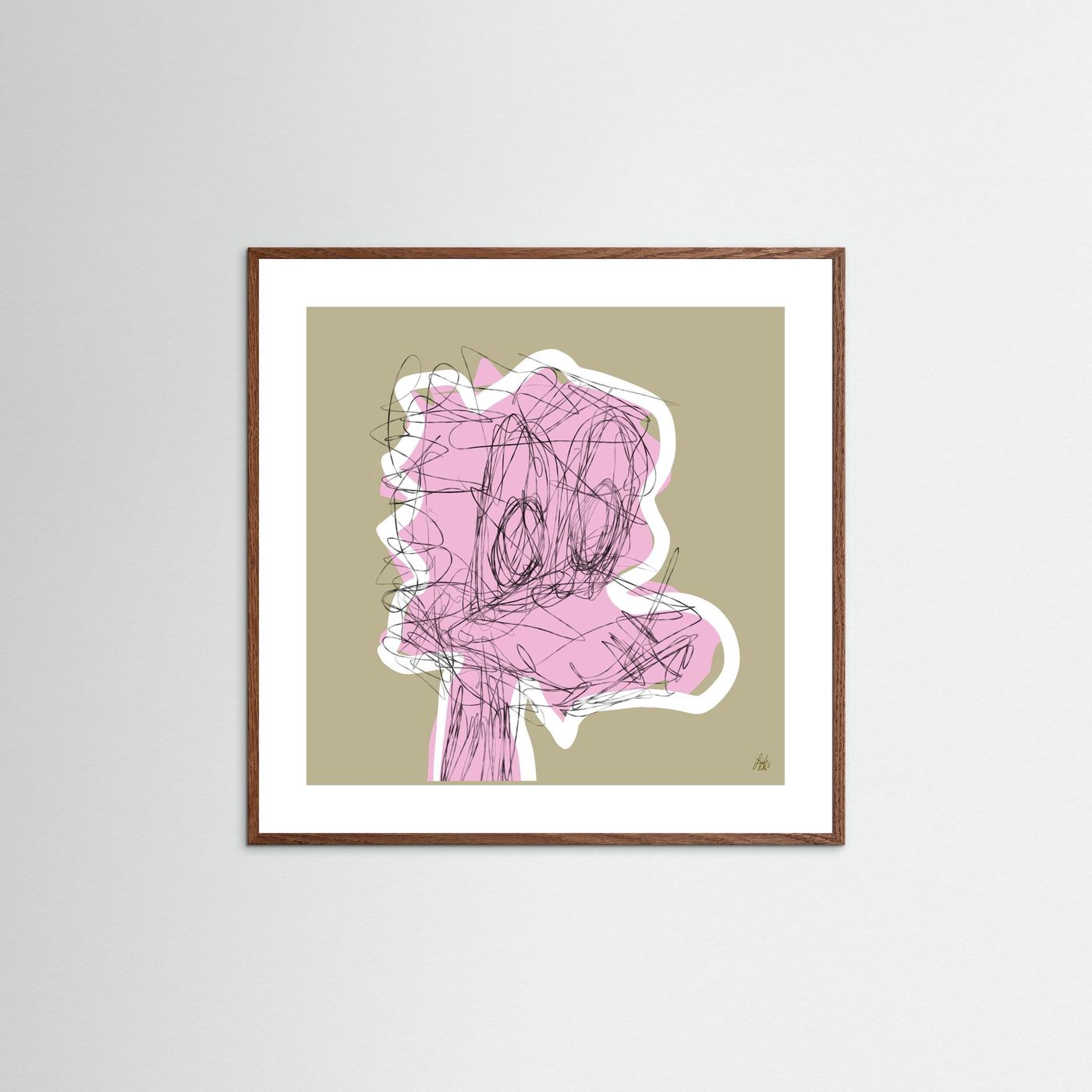 Paper Print: "Tyson"
