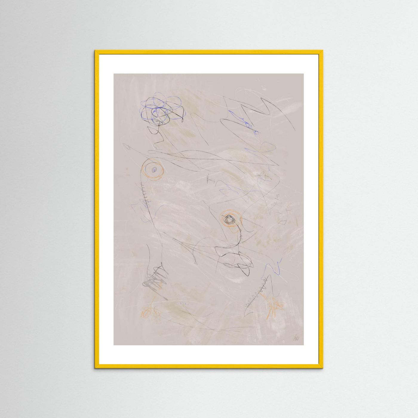 Paper Print: "Life Is Boring Without Chaos 3#"