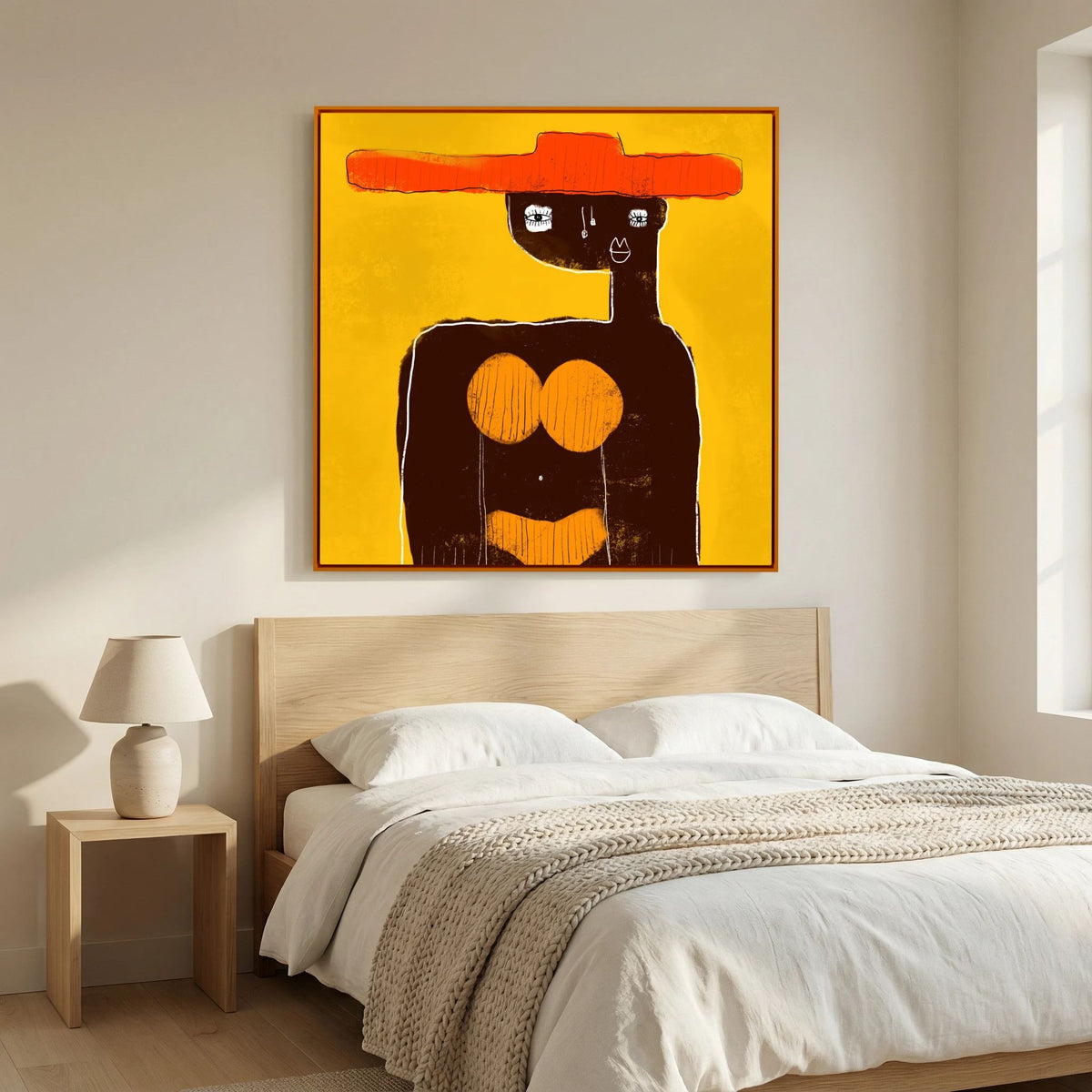 Canvas Print: "Sophia" (Colored Frame)