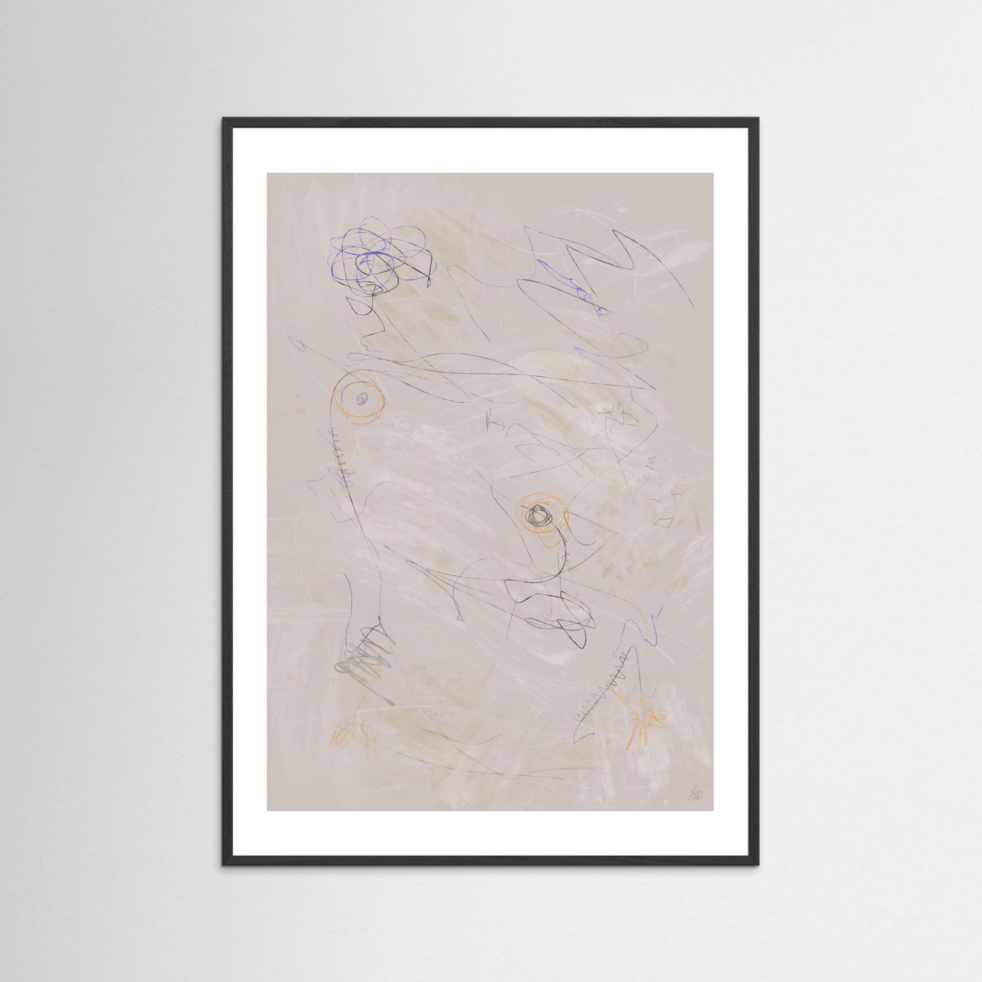 Paper Print: "Life Is Boring Without Chaos 3#"