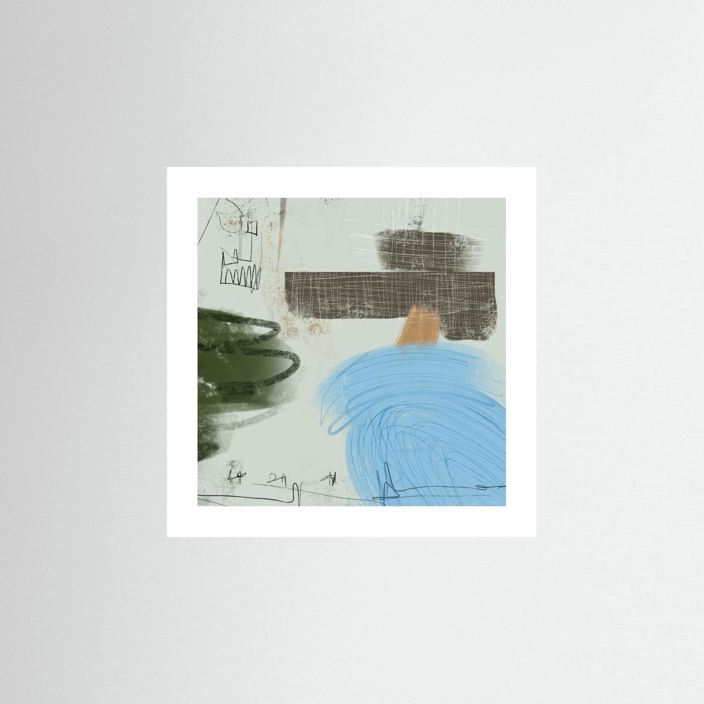 Paper Print: "Daydreams"