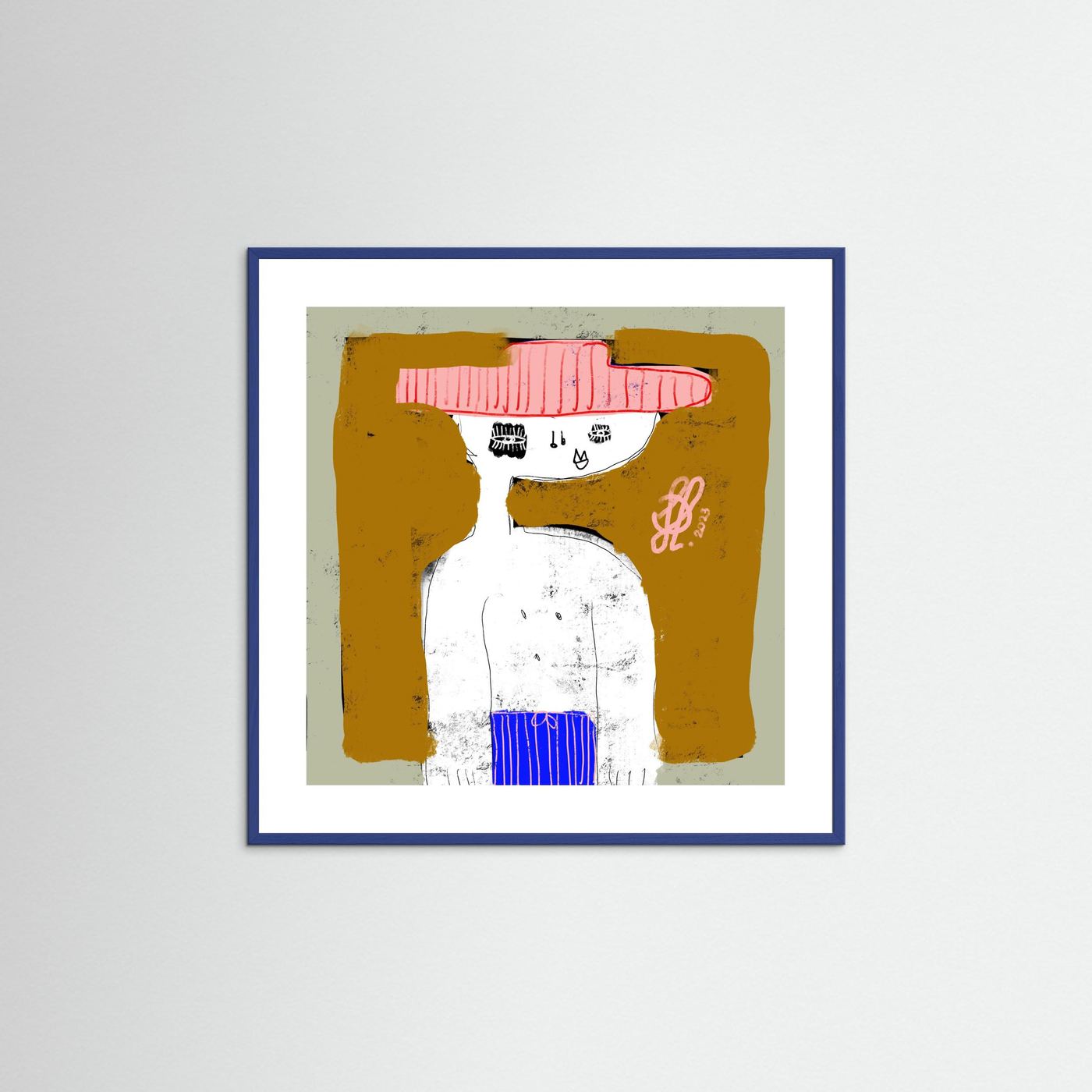Paper Print: "Michael"