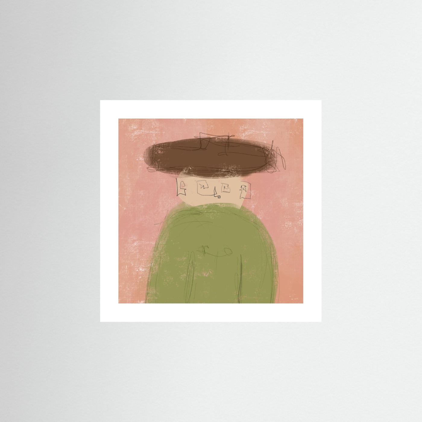 Paper Print: "Whisper"