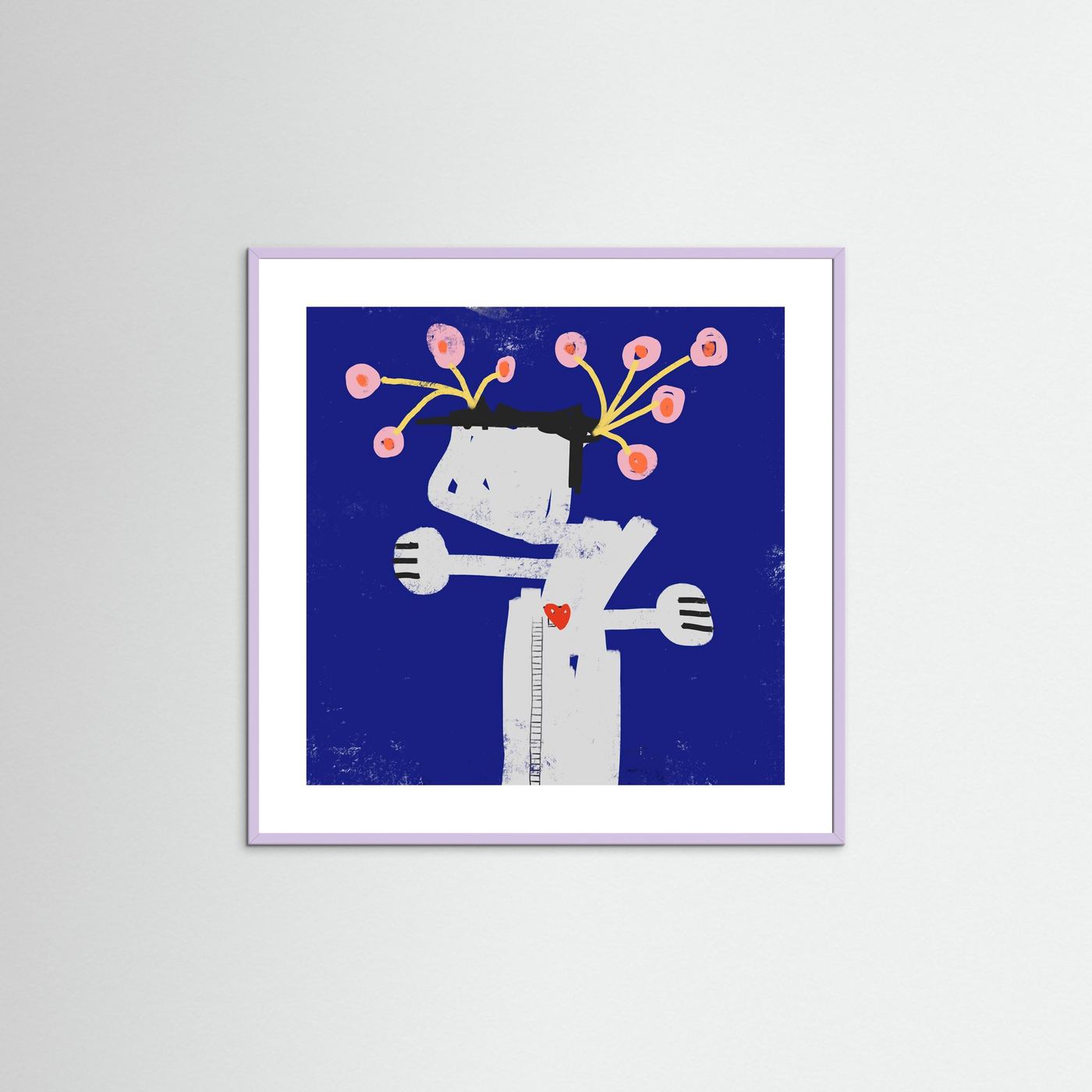 Paper Print: "What We Water Grows"