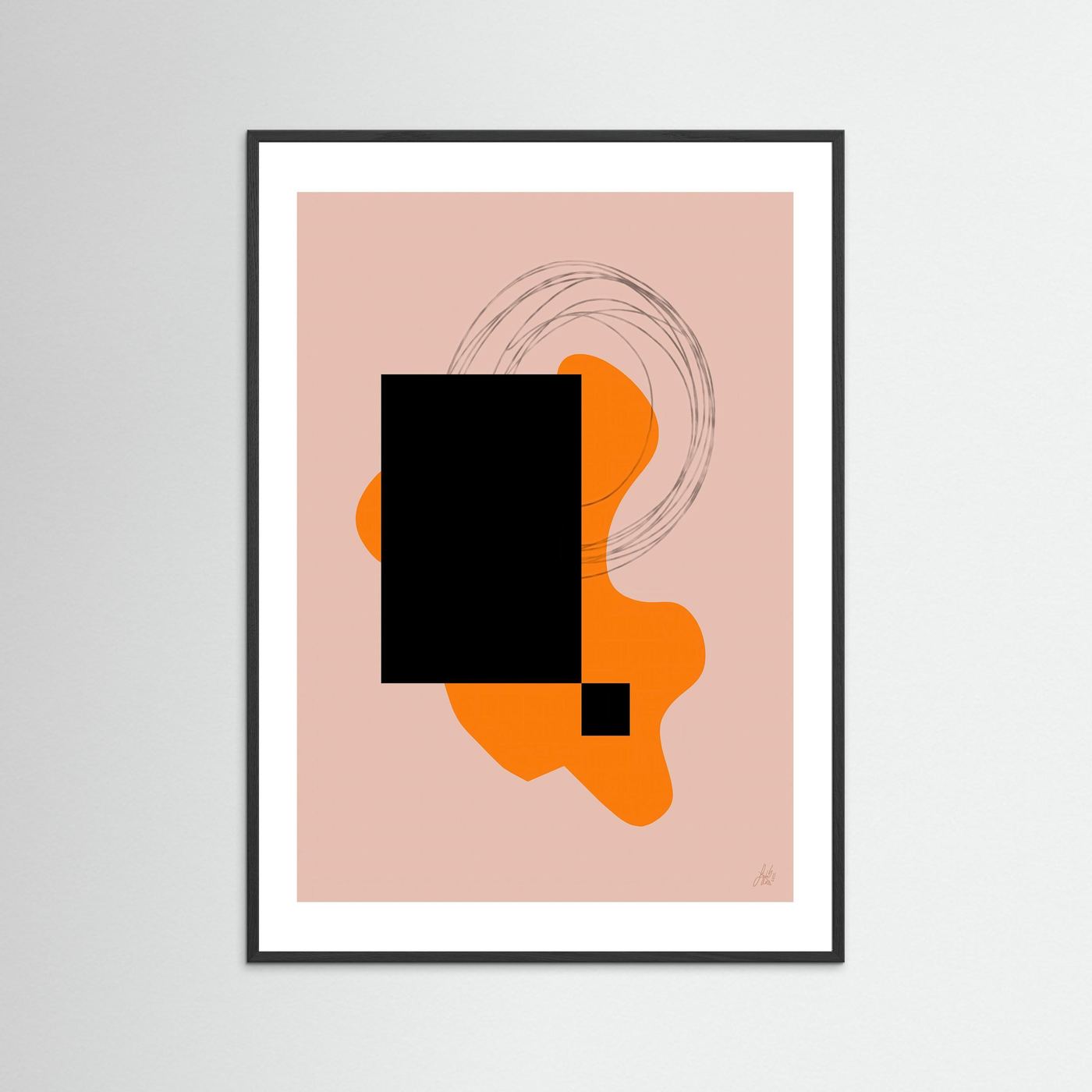 Paper Print: "Life Is Boring Without Chaos 2#"