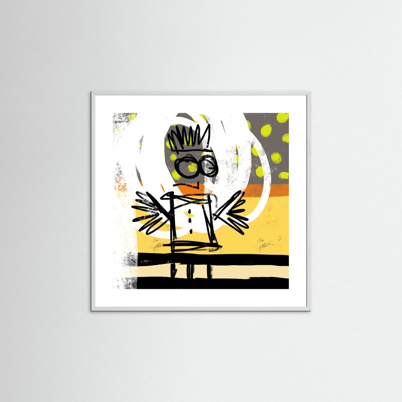 Paper Print: "Breezin' it"