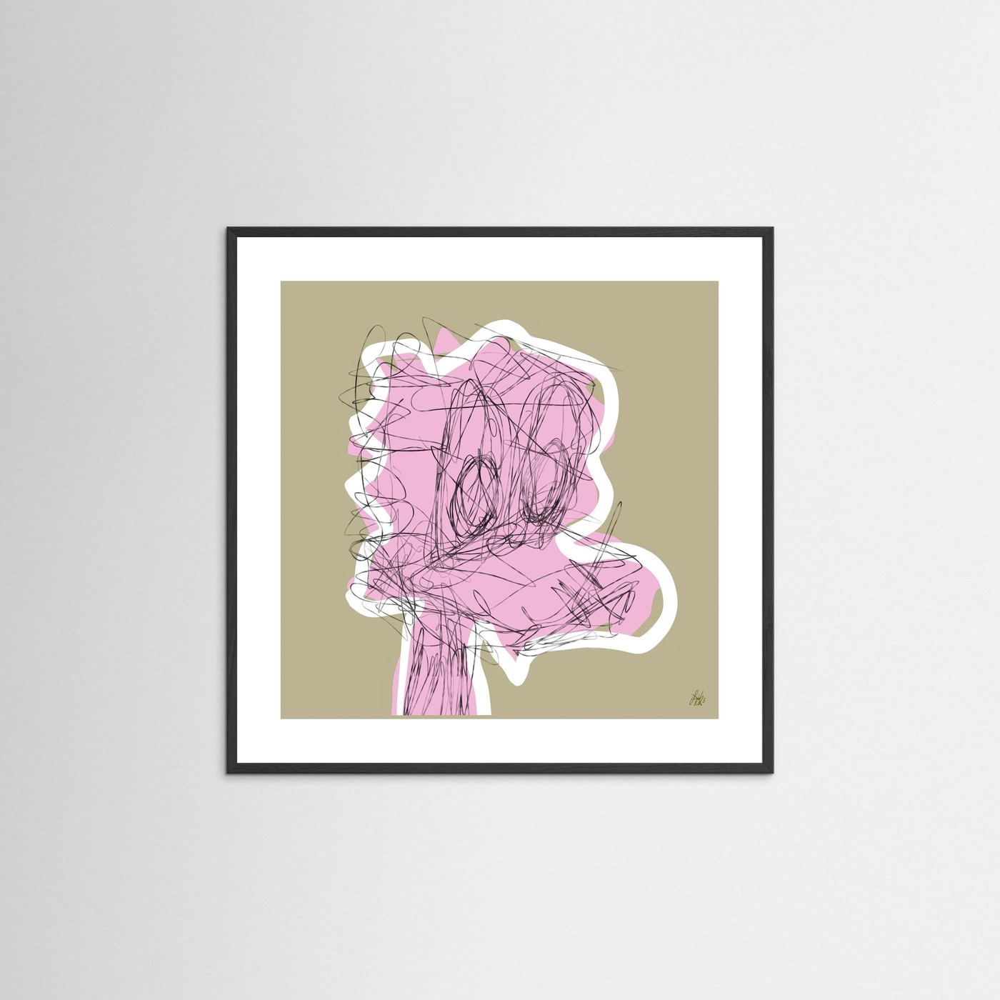 Paper Print: "Tyson"