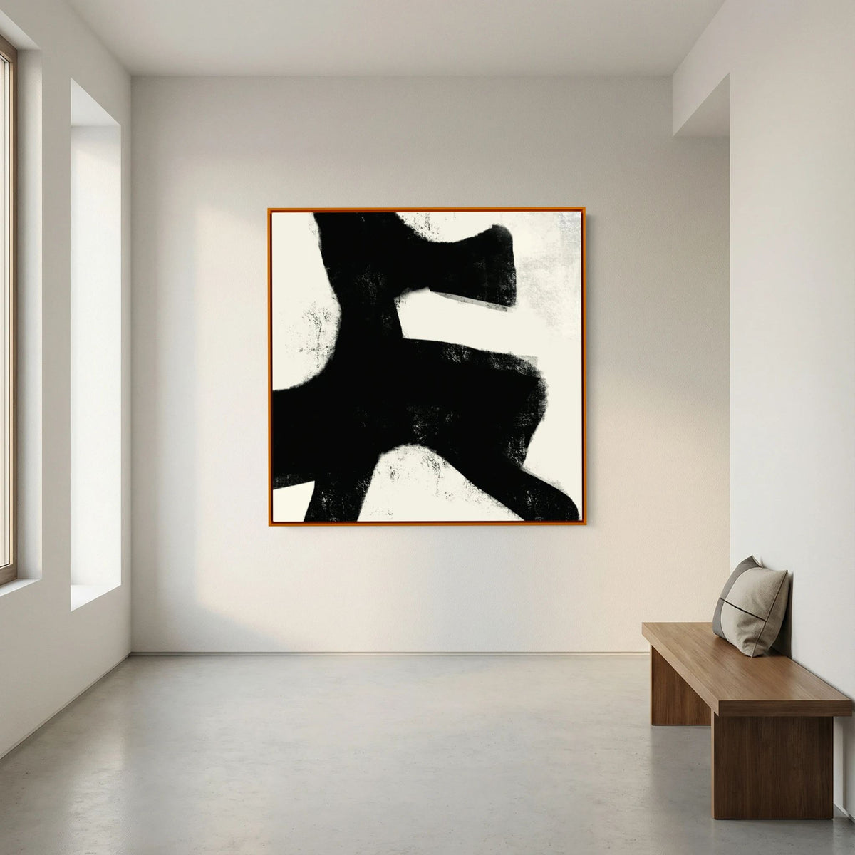 Canvas Print: "Under Earth" (Colored Frame)