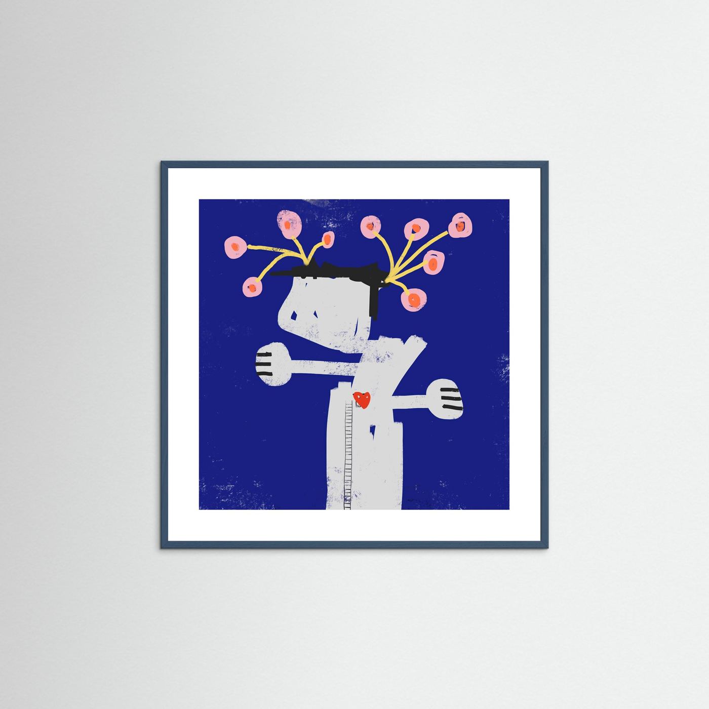 Paper Print: "What We Water Grows"