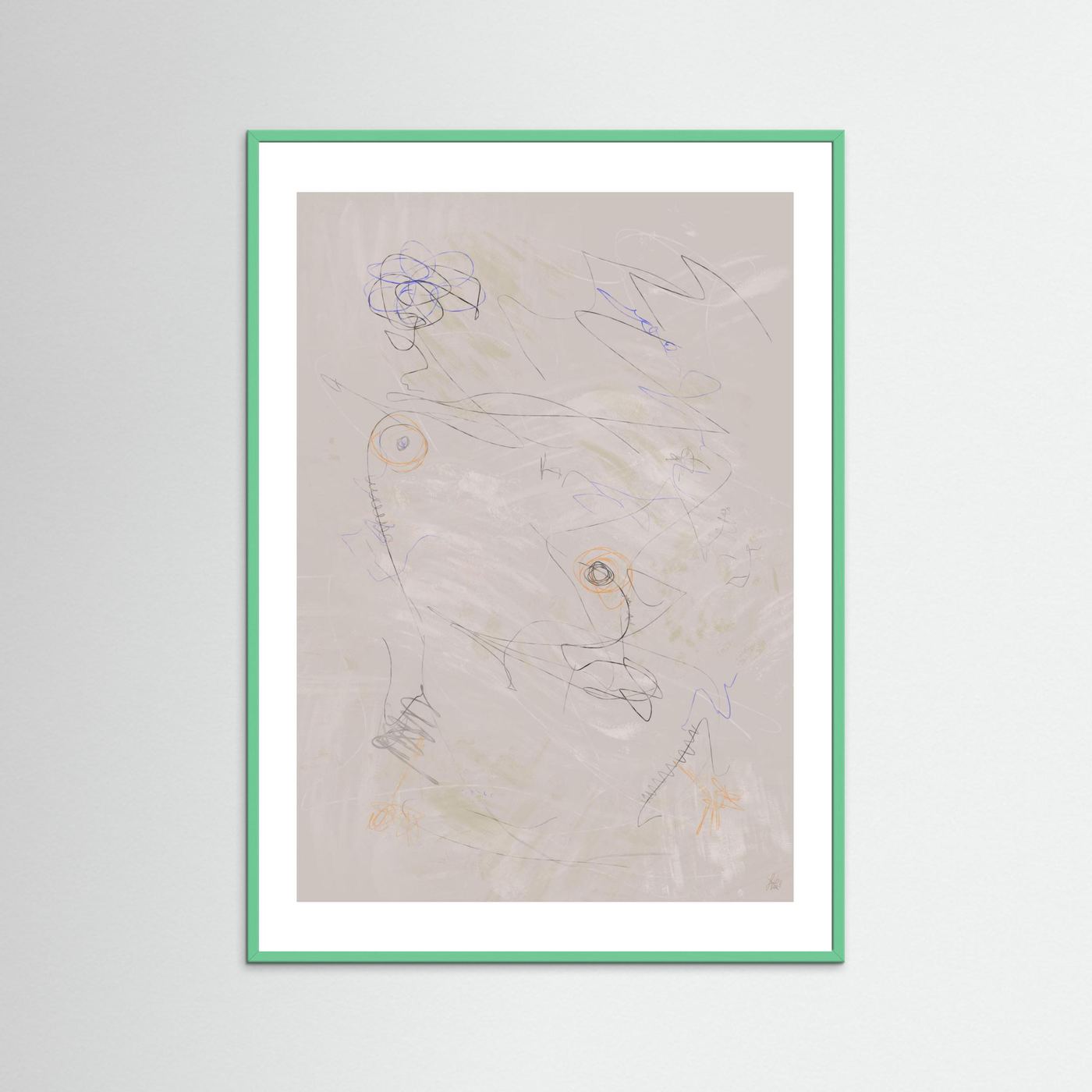 Paper Print: "Life Is Boring Without Chaos 3#"