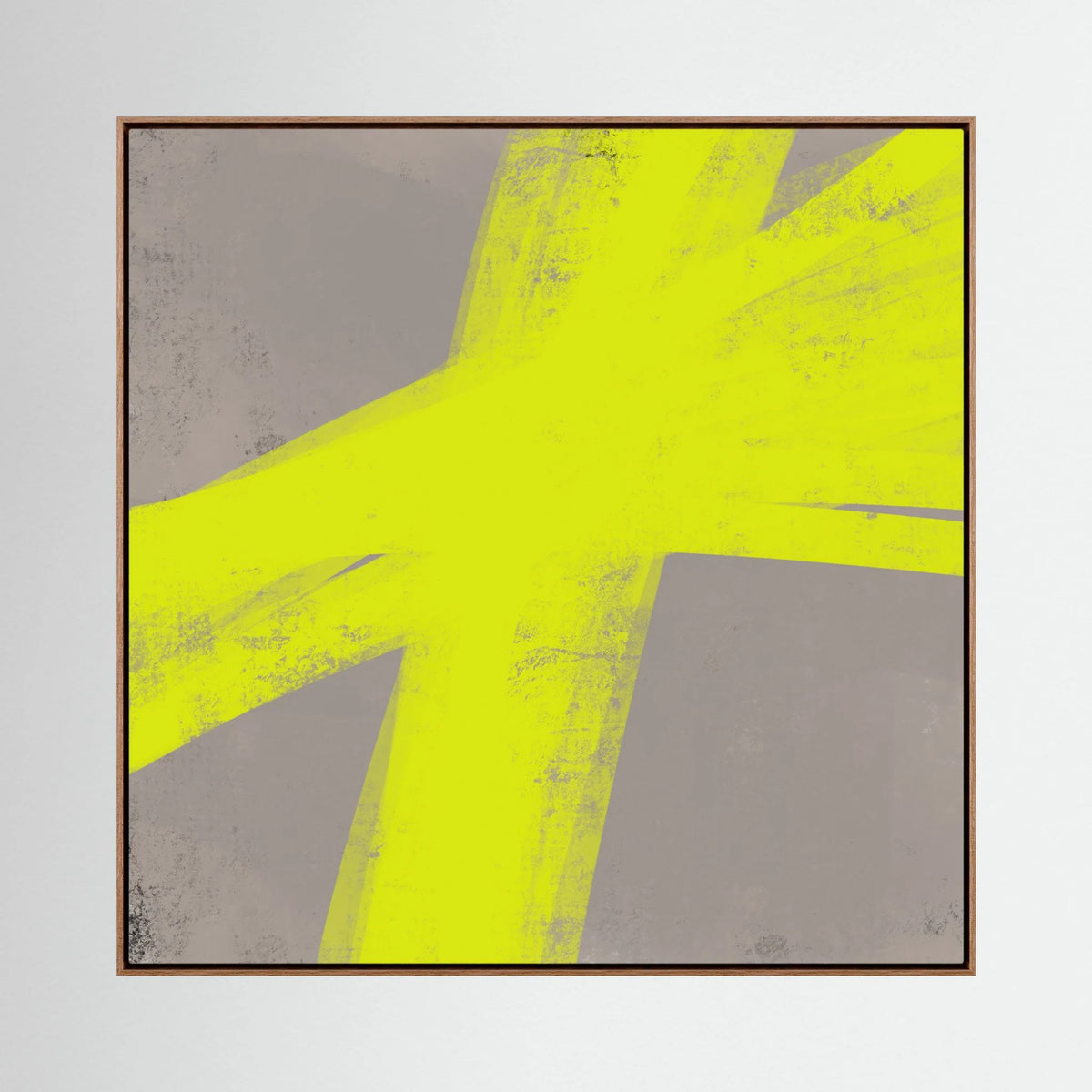 Canvas Print: "Lights Up" (Colored Frame)
