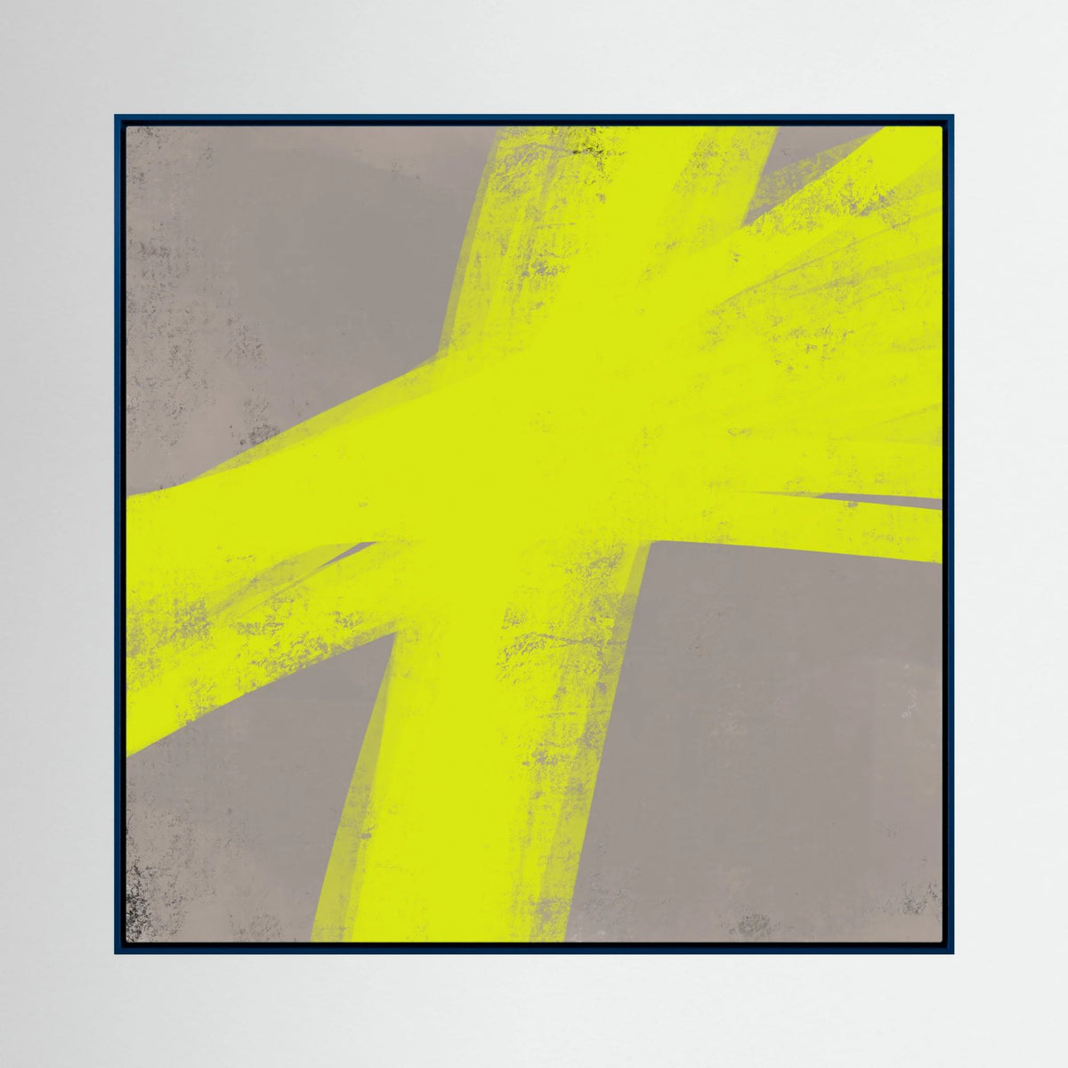Canvas Print: "Lights Up" (Colored Frame)