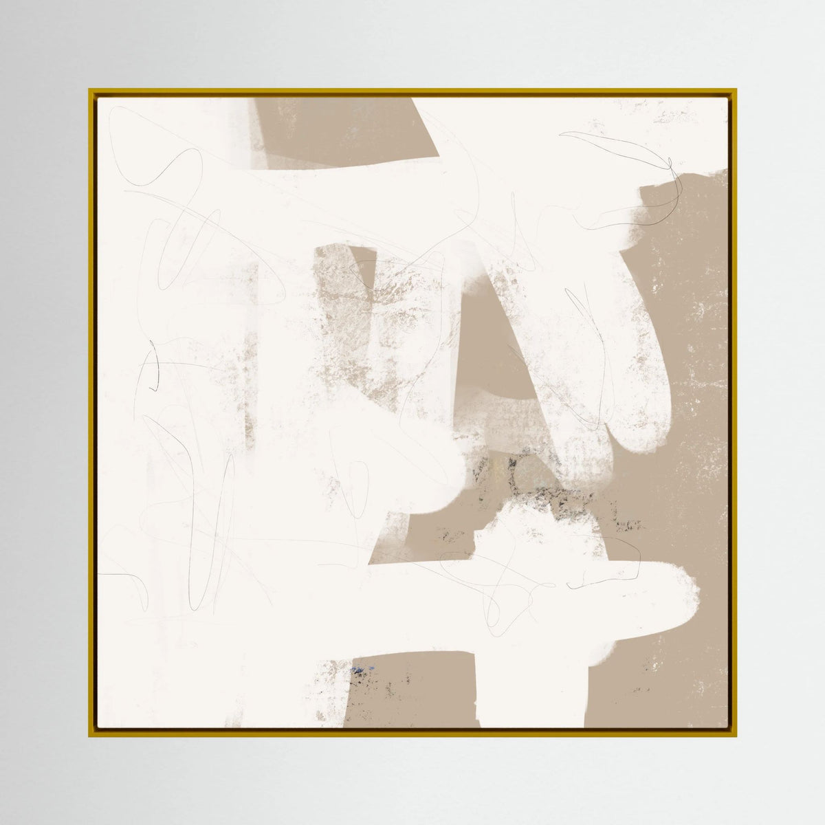 Canvas Print: "More Than Simple" (Colored Frame)