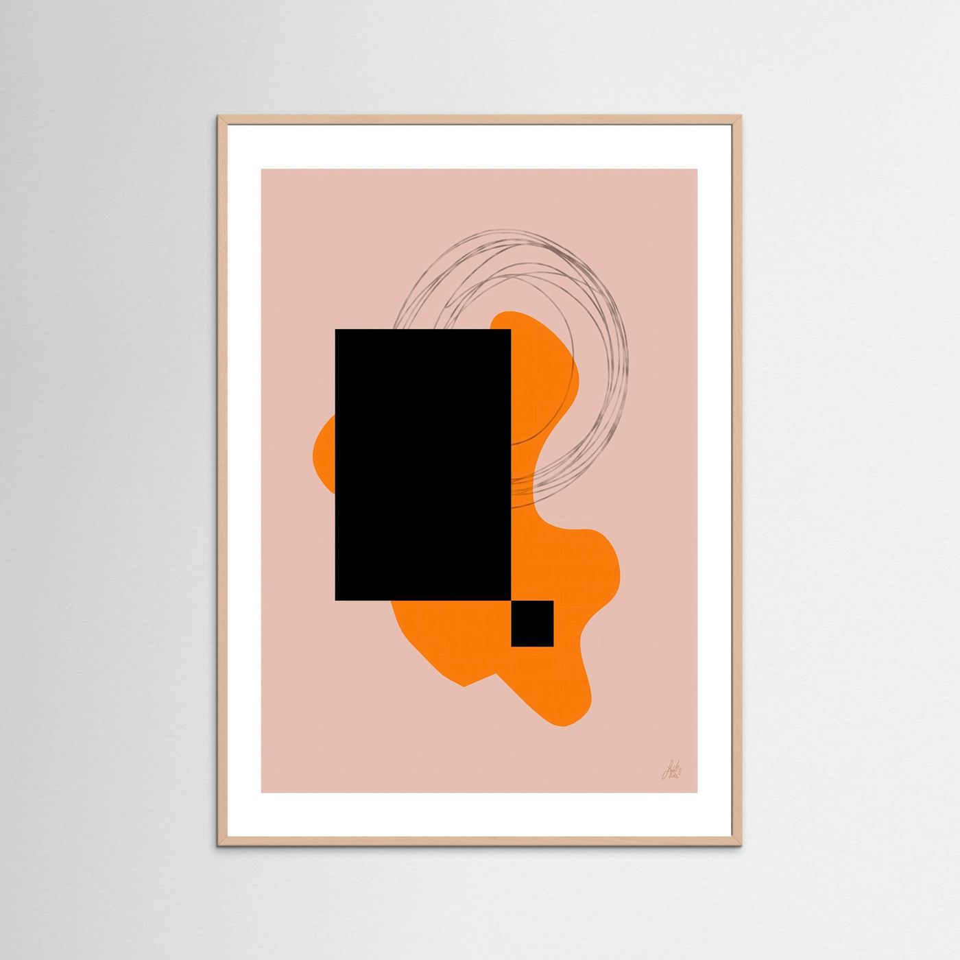 Paper Print: "Life Is Boring Without Chaos 2#"