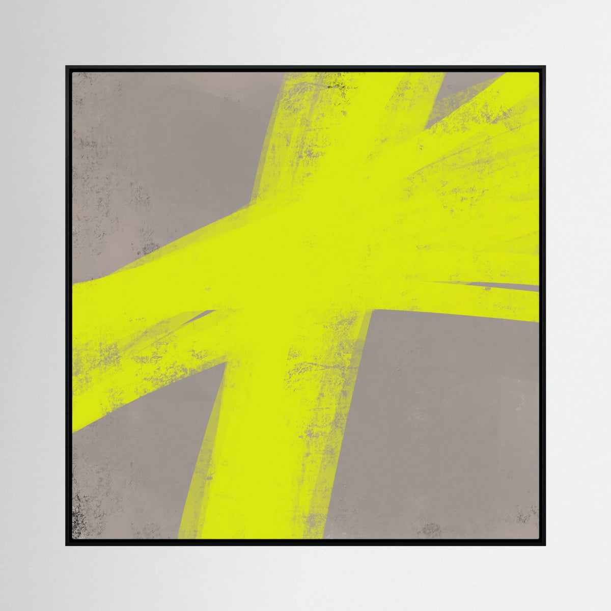 Canvas Print: "Lights Up" (Colored Frame)