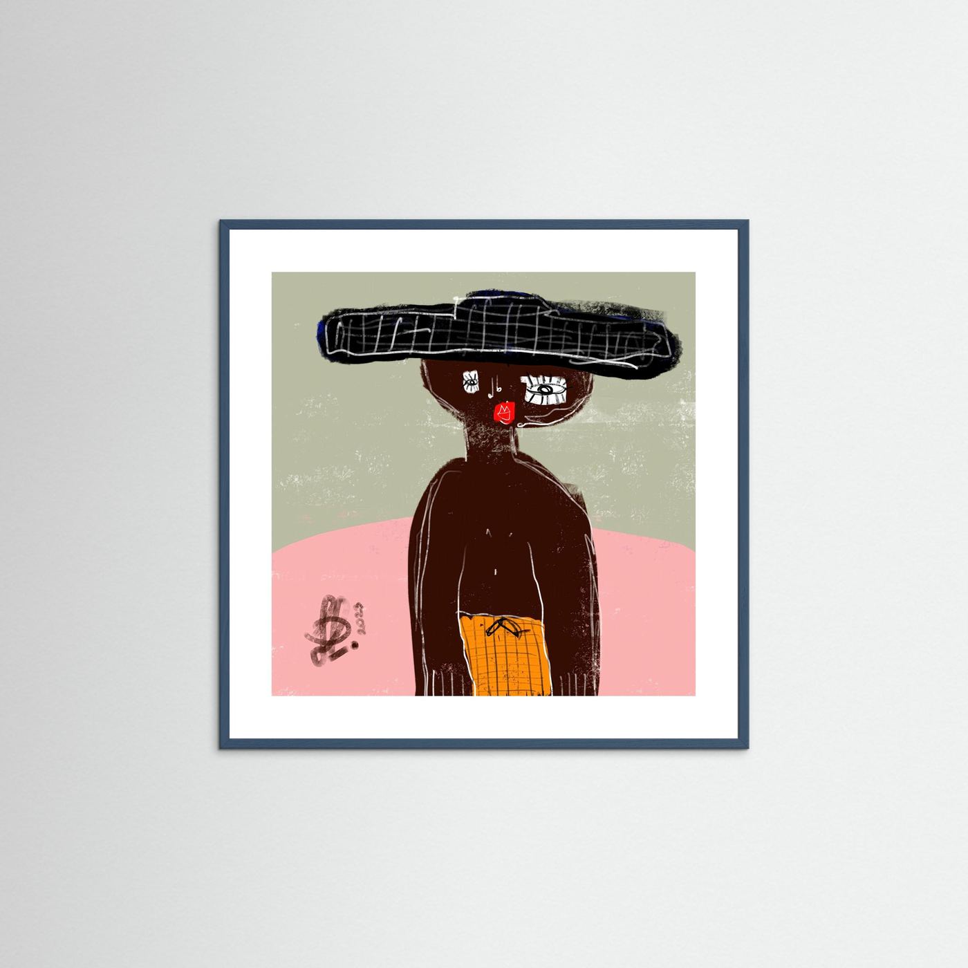 Paper Print: "James"