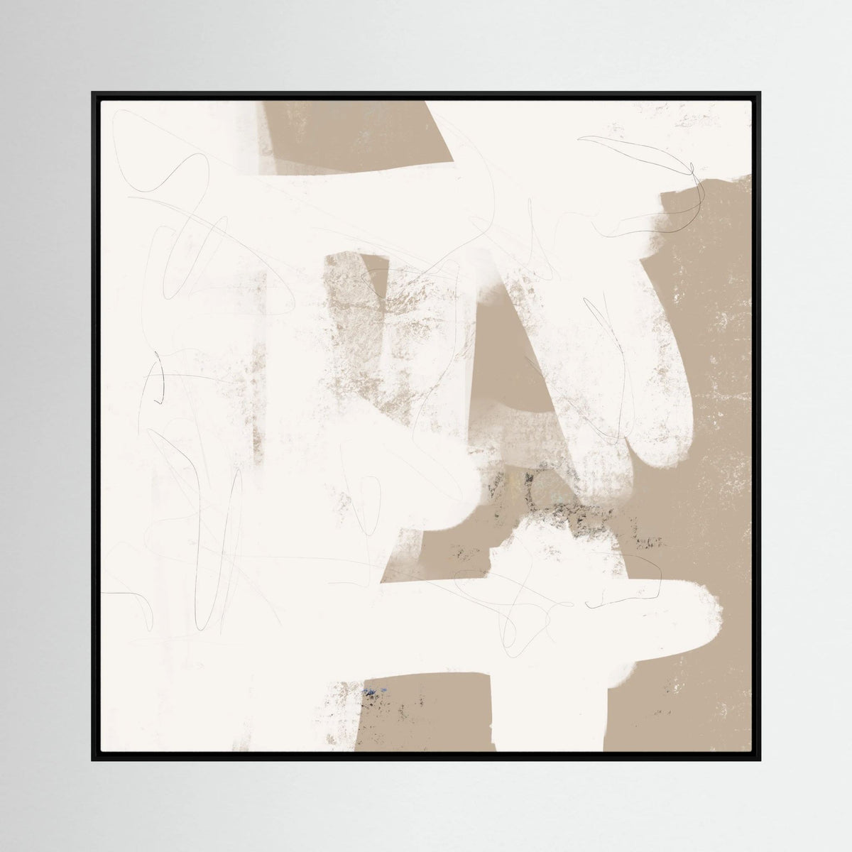 Canvas Print: "More Than Simple" (Colored Frame)
