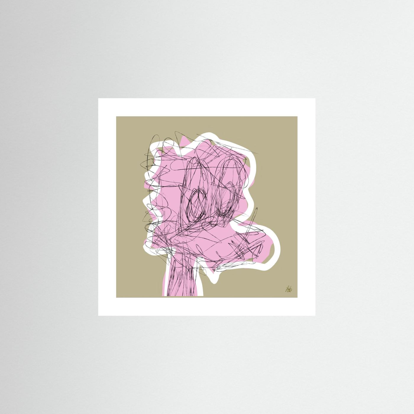 Paper Print: "Tyson"