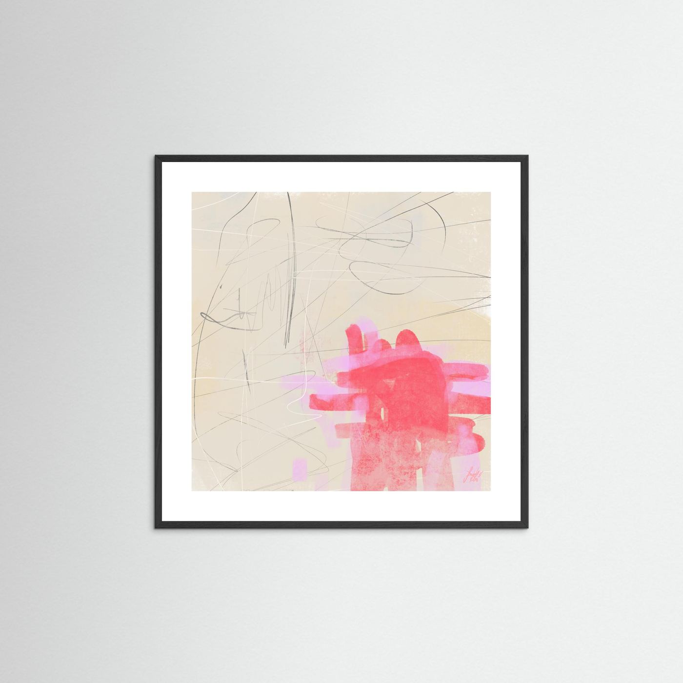 Paper Print: "Only One Heart"