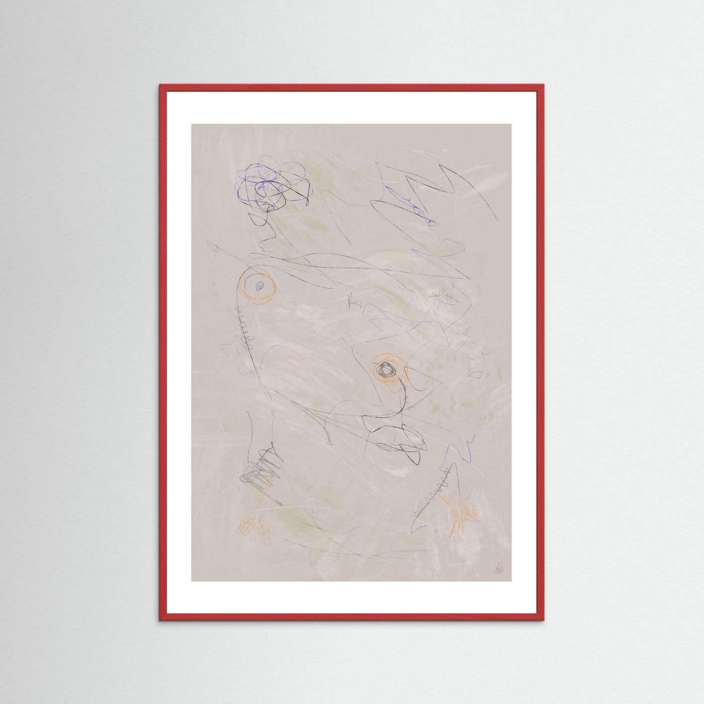 Paper Print: "Life Is Boring Without Chaos 3#"