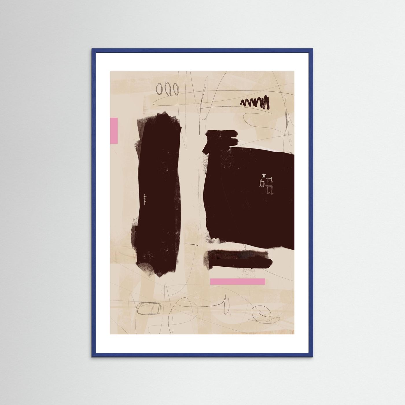 Paper Print: "Simple Room #2"
